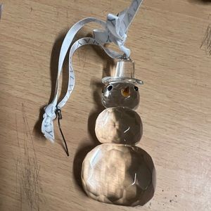 Galway Ornament Snowman 25% Lead Crystal